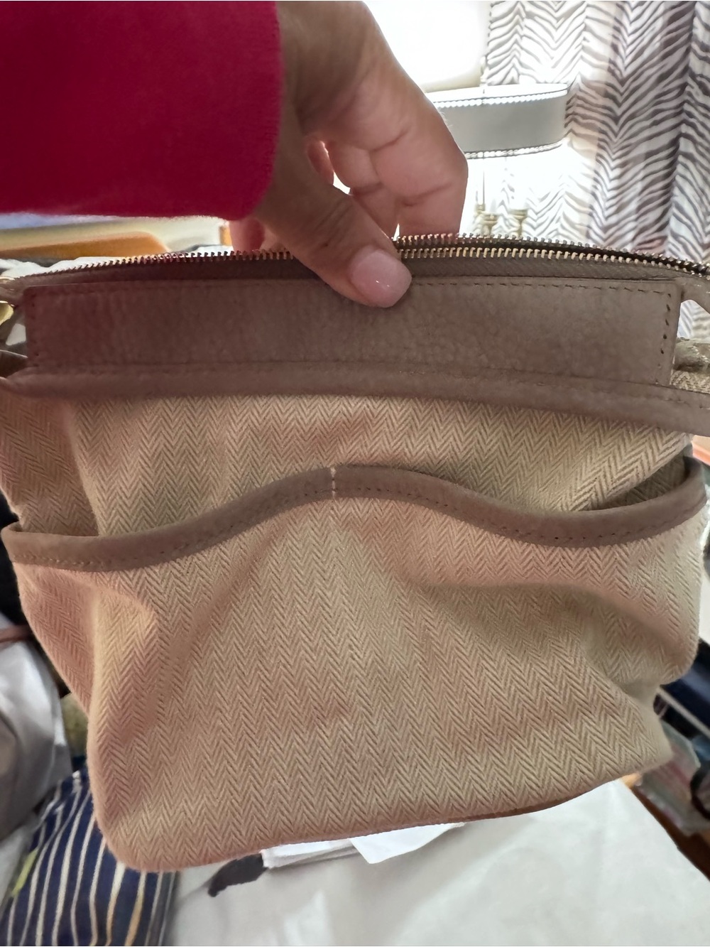 Songmont Gray Bucket Shoulder Bag - Picture 10 of 14